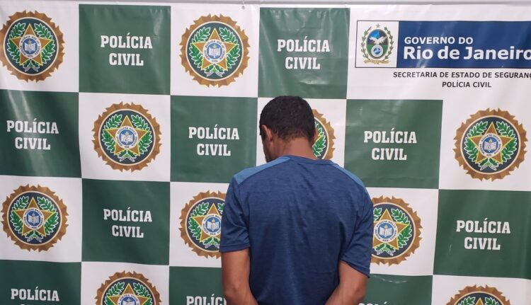 Foragido da Justiça do Espírito Santo é apresentado na 130ª DP em Quissamã. Divulgação/Polícia Civil
