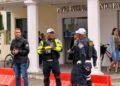 Agentes de segurança pública e controle de trânsito dos dois municípios trocam experiências. Divulgação / PMQ